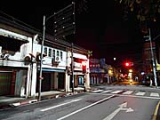 Satun night street view